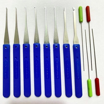 Set alata za vađenje polomljenih ključeva, 12-dijelni, metal i plastika, alati za demontažu, kućna upotreba