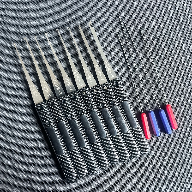 Set alata za vađenje polomljenih ključeva, 12-dijelni, metal i plastika, alati za demontažu, kućna upotreba