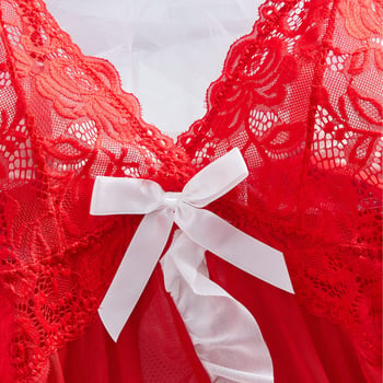 Set noćne pidžame od mrežaste tkanine u camisole stilu, V izrez, 80–90% akril vlakana, tanko tkivo 121–140 g/m², prozračno i udobno