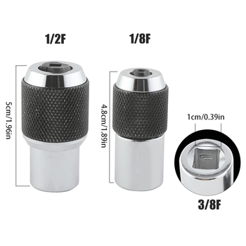 Set od 2 dijela prilagodljiv tap wrench za M3–M12, alat za demontažu, krom-molibden-vanadij čelik