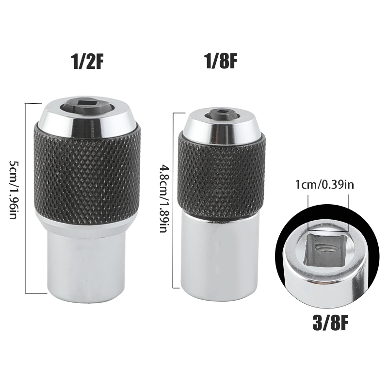 Set od 2 dijela prilagodljiv tap wrench za M3–M12, alat za demontažu, krom-molibden-vanadij čelik