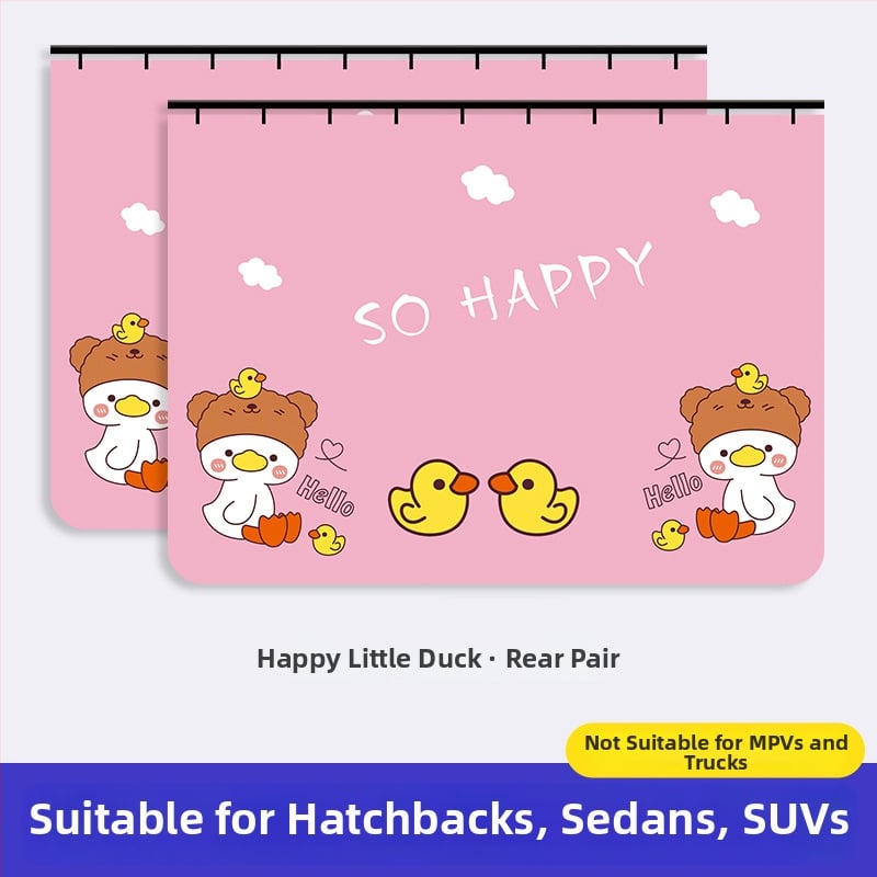 Cortină de umbrire auto pentru copii, Brand 111, poliester, tip opac gros, cu șină glisantă, universală pentru vehicule