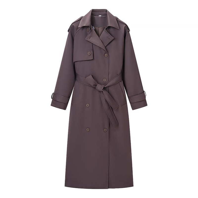 Ženska poliesterska windbreaker jakna s ovratnikom tipa lapel i prednjim kopčama na vezivanje, ultra kratka duljina, redovni kroj, srednja debljina