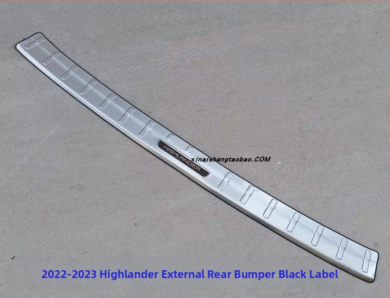 Plastmasas aizmugurējā pedāļu aizsargs - saderīgs ar Junhan, bagāžnieka aizsardzība