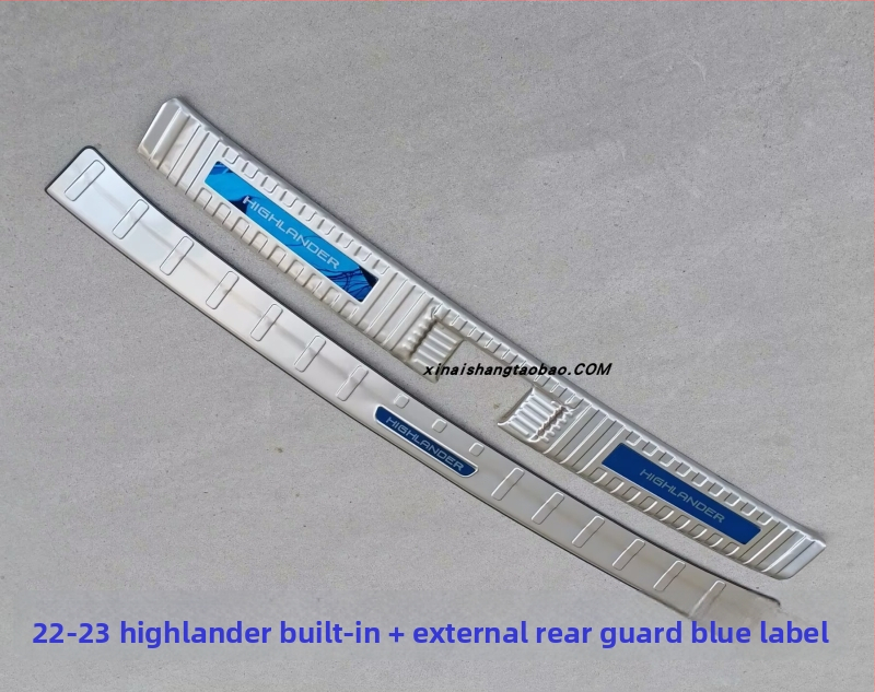 Plastmasas aizmugurējā pedāļu aizsargs - saderīgs ar Junhan, bagāžnieka aizsardzība