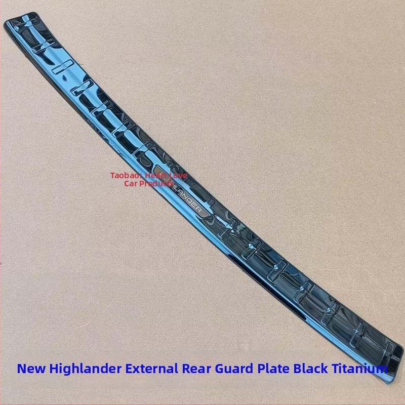 Plastmasas aizmugurējā pedāļu aizsargs - saderīgs ar Junhan, bagāžnieka aizsardzība