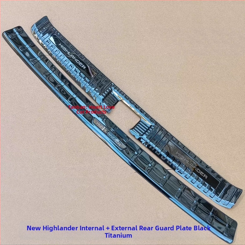 Plastmasas aizmugurējā pedāļu aizsargs - saderīgs ar Junhan, bagāžnieka aizsardzība