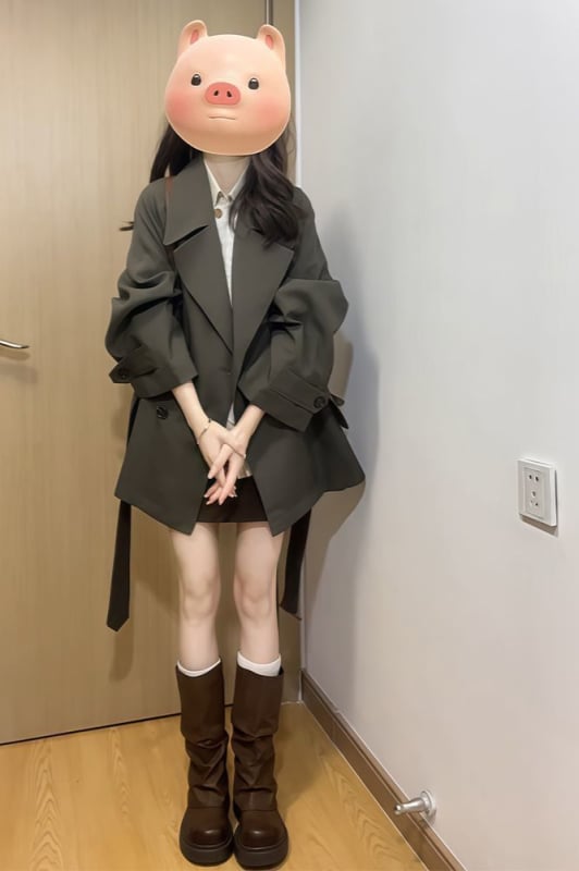 Geacă windbreaker pentru femei cu șiret și rever, lungime medie, material Chenille-Spandex, croială în formă de A