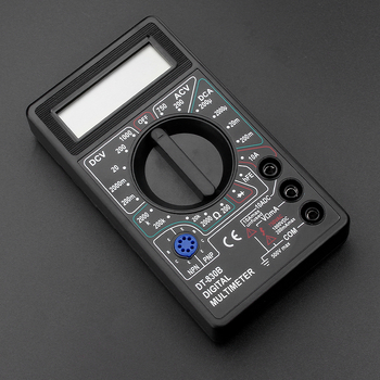 DT830B/DT832 Digitális multiméter – Magas pontosságú javító készlet demontáló eszközökkel (9V elem mellékelve)