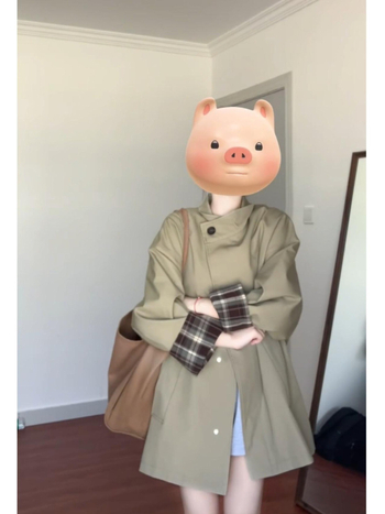 Ženska windbreaker jakna, 2025 novi stil za sitne figure, jesen-zima, elegantan i jedinstven izgled