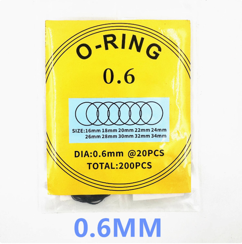 Set brtvila za stražnji poklop sata; vodootporni prsteni i brtvila; 1 set; nacionalni standard; kućna uporaba