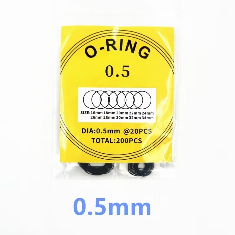 Set brtvila za stražnji poklop sata; vodootporni prsteni i brtvila; 1 set; nacionalni standard; kućna uporaba