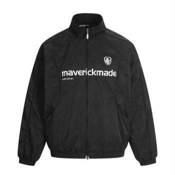 Muška bomber jakna s otiskom broja, punk stil, najlon materijal, zatvarač