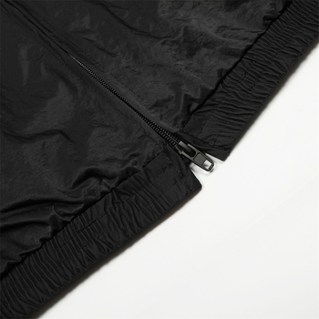 Muška bomber jakna s otiskom broja, punk stil, najlon materijal, zatvarač