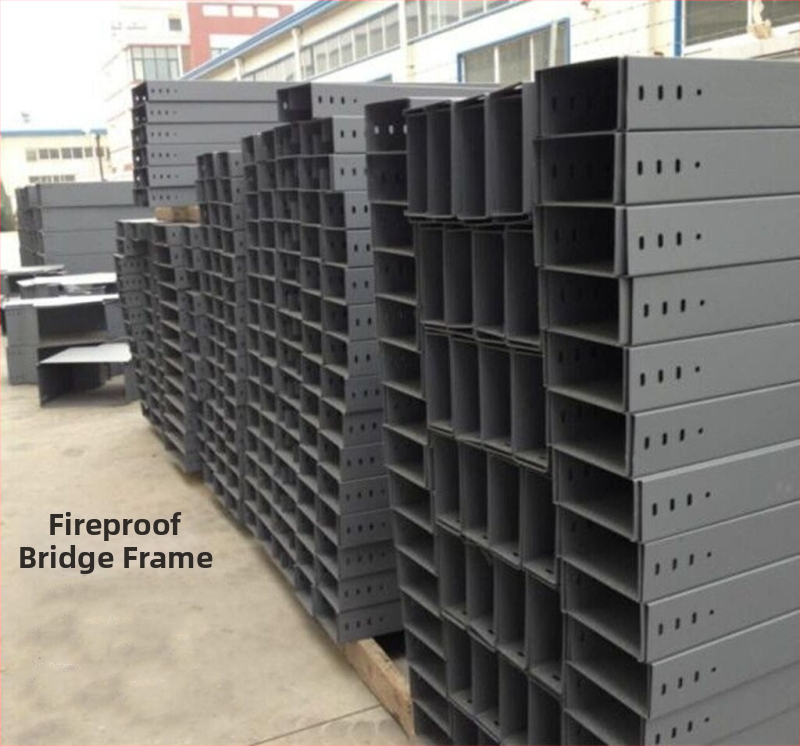 Cinkots tilta rāmis ar kabelkanālu, pielāgojams griestu risinājums pazemes telpām un tirdzniecības centriem