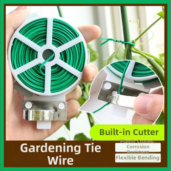 Samoodrezujući vrtni povezujući żica s PVC premazom za penjačke biljke – BEN marka