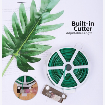 Samoodrezujući vrtni povezujući żica s PVC premazom za penjačke biljke – BEN marka