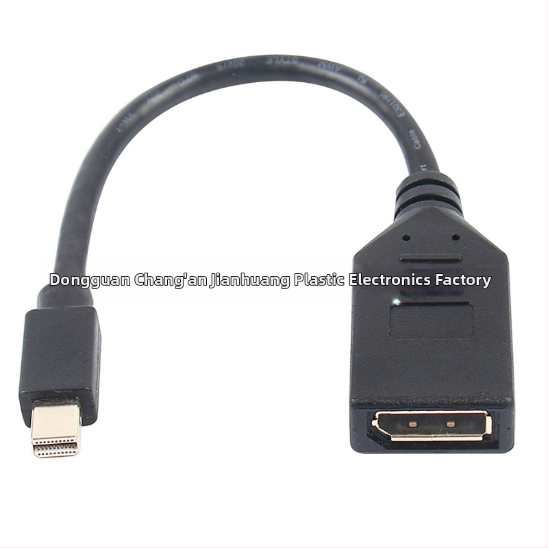 Mini DisplayPort uz DisplayPort adaptera kabelis, 0,23 m, varš, MiniDP vīrietis uz DP sieviete, datoram