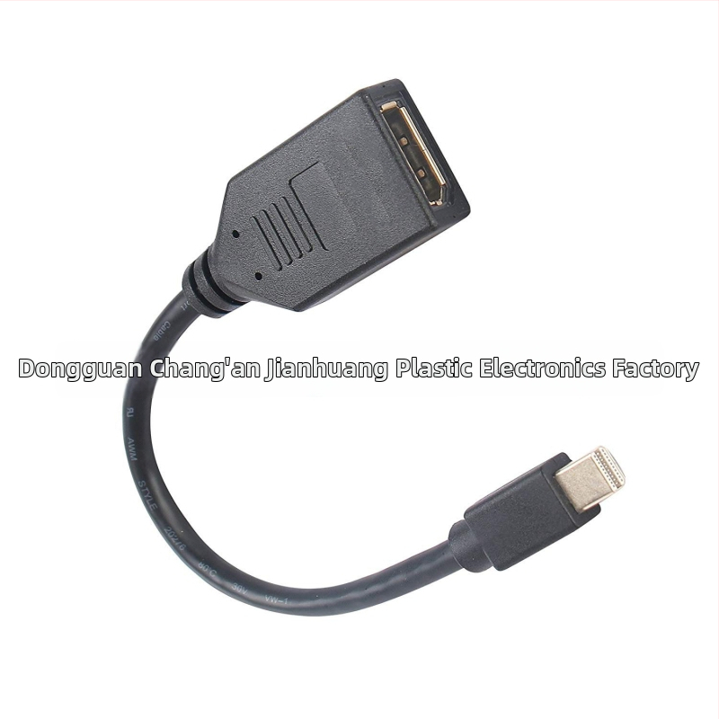 Mini DisplayPort uz DisplayPort adaptera kabelis, 0,23 m, varš, MiniDP vīrietis uz DP sieviete, datoram