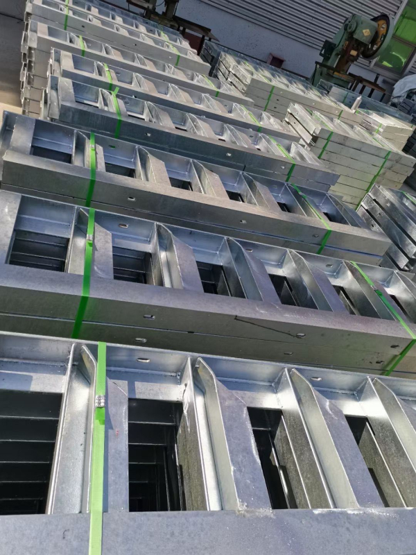 Donghong cinka pārklāts tērauda kabelu stiprinājums, trijstūra metāla kabelu stiprinājums, fiksētais rāmis