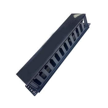 Kabeļu vadības plaukts skapī, divpusējs, plastmasas, 12 nodalījumi, modeļa Td-sl-0124, zīmols Neutral, saderīgs ar tīkla kabeliem