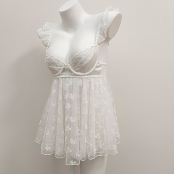 Moteriška vasarinė tinklinė naktinukė su flokavimo efektu, sling stilius, V formos iškirptė, be rankovių, kvėpuojanti ir patogi, 80–90% poliesterio