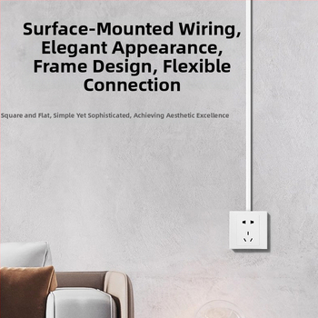 PVC ohňovzdorná skrinka typu 86 s vypínačom, povrchová montáž