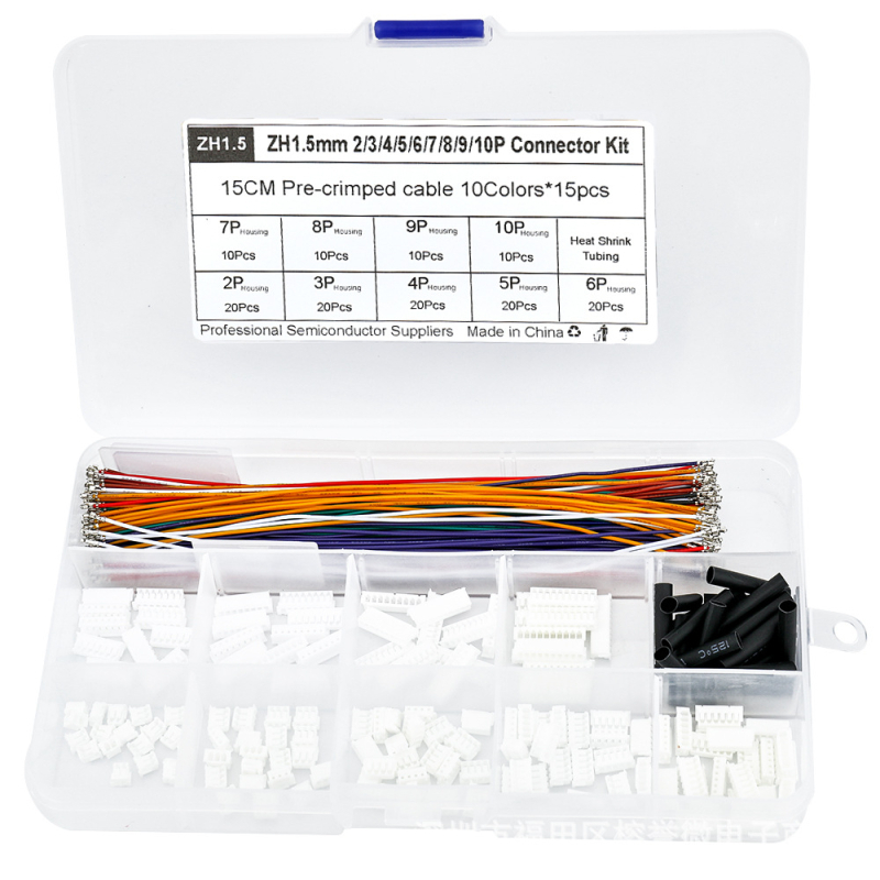 Rong yuwei 230 komada 2,54 mm terminalni komplet za blok od 9 polova