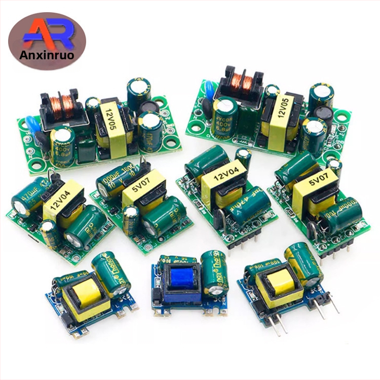 AC-DC samazināšanas modulis, izolēts barošanas avots, ieeja 220V, izeja 12VDC 1A, 12W