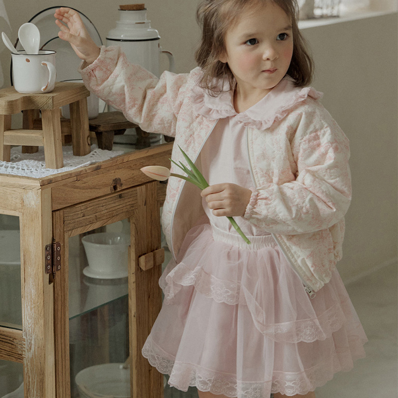 Strawberry gyerekeknek készült pamut ing galléros, hosszú ujjú, 100% pamut, puha felület, univerzális stílus, 3–8 éveseknek (ősz 2025)