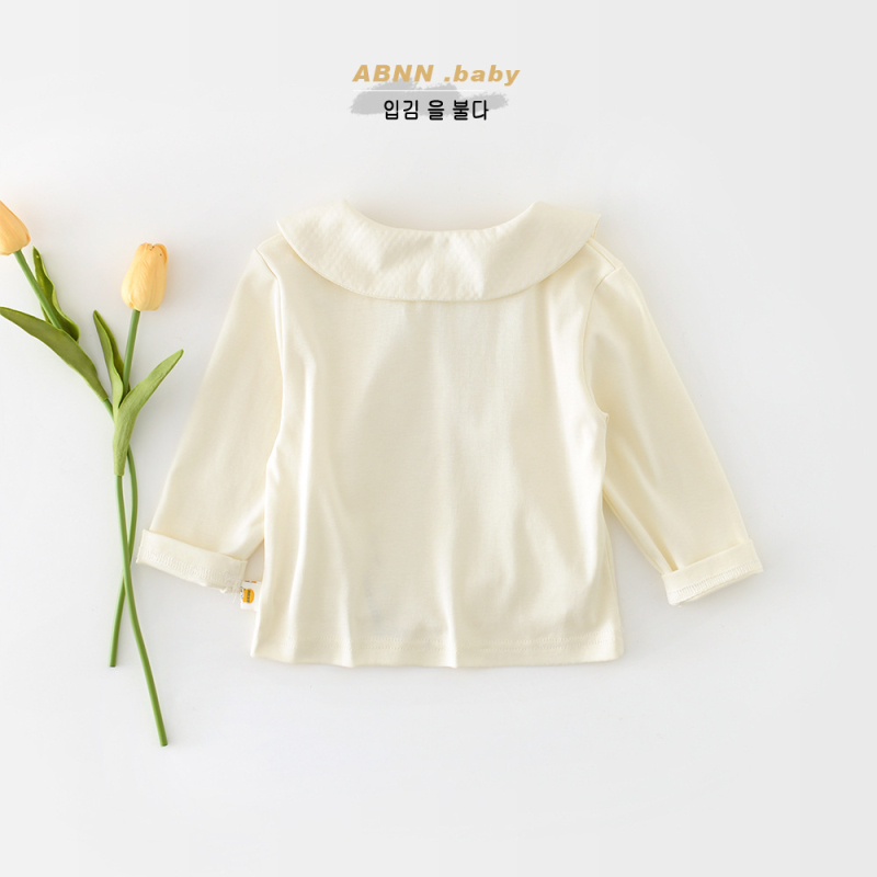 Baba galléros ing – Cartoon minta, pamut anyag, koreai stílus, hosszú ujjú, tavasz–ősz