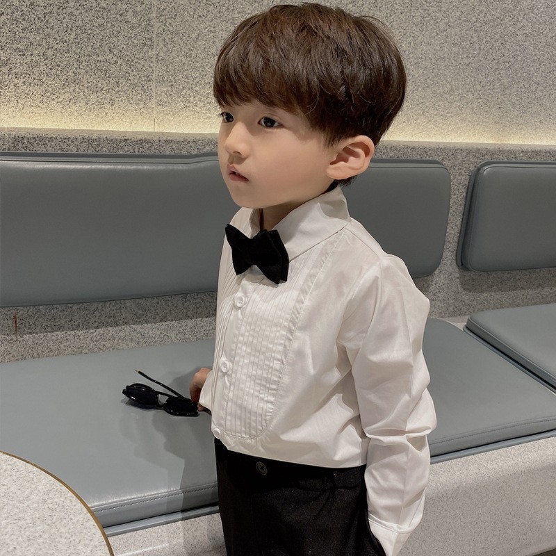 Koreai stílusú hosszú ujjú gyereking flízes béléssel, 80% poliészter, folyékony ammónia kezelés, egyszínű mintázat, 3–8 éveseknek