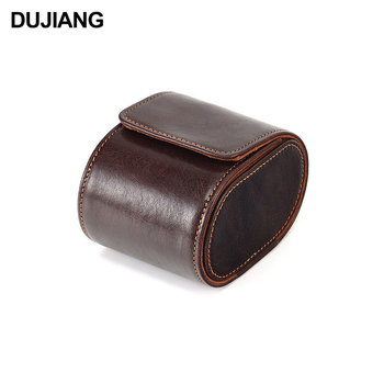 Muška kožna kutija za satove s magnetskim zatvaračem, vintage dizajn, ručna izrada, mogućnost prilagodbe