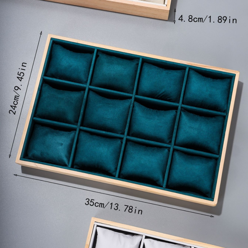 Drvena kutija za satove i narukvice za pohranu nakita | Materijal: Drvo • Namjena: Pakiranje narukvica • Paket: Vrećica • Posebno pakiranje: Nakit pakiranje • Marka: Liyan Packaging