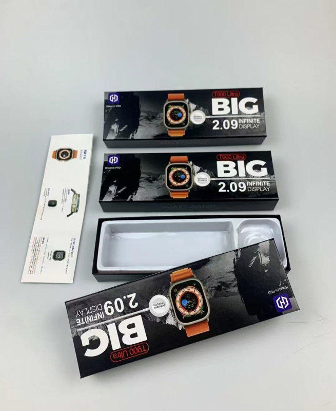 Prilagođena kutija za pakiranje pametnog sata — model 045; materijal 300 g; UV premaz; reljef; izbočenje