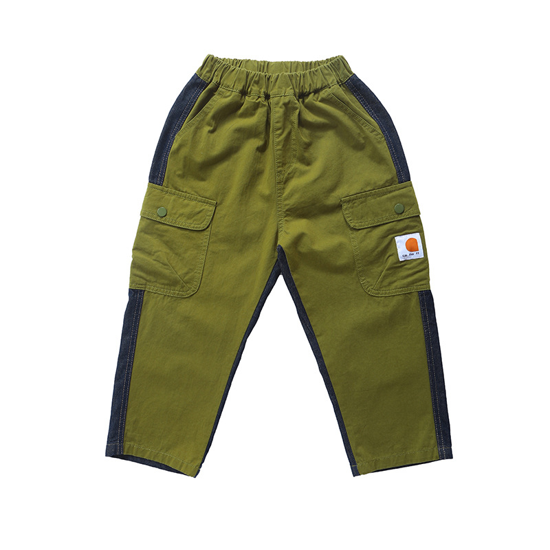 Dječje hlače u japanskom stilu, pamuk 99%, za djecu 3–8 godina, proljeće i jesen