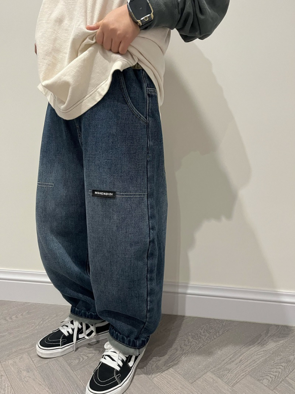 Gyerekeknek szóló Corduroy nadrág (Szabadidős stílus; Anyag: Corduroy; Összetétel: 95% pamut; Uniszex; Korosztály: 3–8 év)