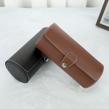 Kutija za satove s cilindrom s tri pozicije, od kompozitnog materijala, ambalaža za nakit