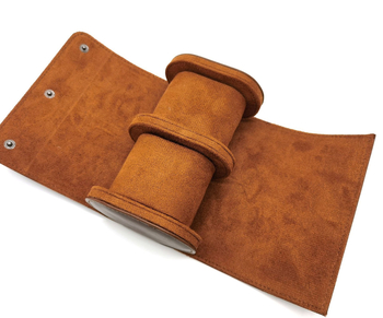 PU bőr óratartó doboz, két darabos készlet, két kártyatartó rekesszel – OPP + tálca csomagolás, ajándék- és ékszercsomagolás