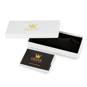 Kožna kutija za satove OLEVS/European Luxury Time uz tisk logotipa, prilagodbu i vlastitu marku
