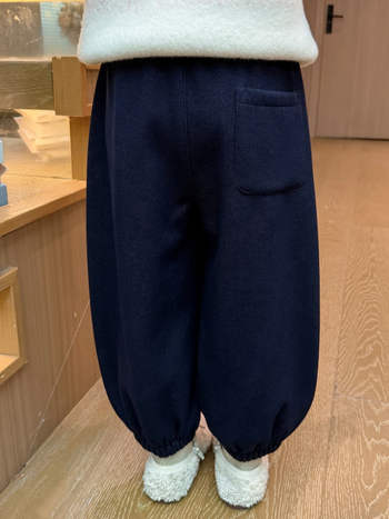 Dječje hlače s flis podstavom, casual stil, karikaturni uzorak (pamuk-mješavina 50% pamuk, elastični pojas, za djecu 3–8 godina (100–140 cm), zimsko-jesenski model 2025)