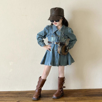 Dječja suknja, korejskog stila, korduroj od zeca dlake 71–80%, A-linijski kroj, za novorođenčad 0–12 mjeseci