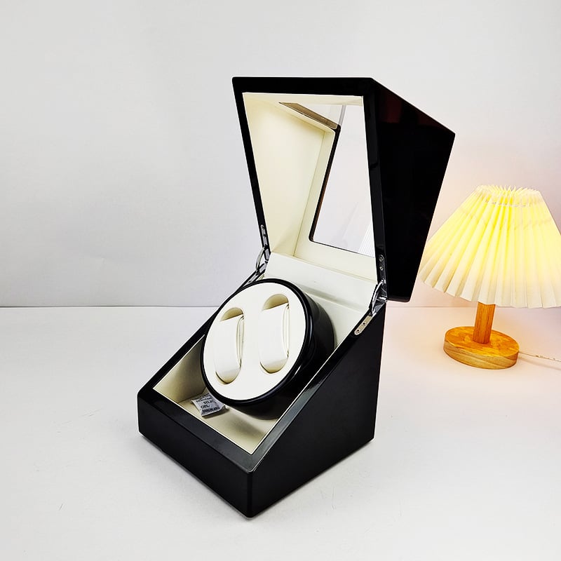 Kutija za navijanje satova s automatskim motorom, dvostruka glava, završni premaz