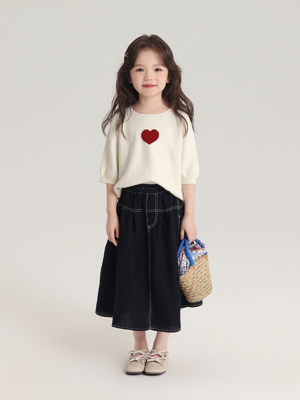 Pudding Haru Djevojčice A-linijska suknja (Nylon 9% smjesa, za djecu 8+ godina, proljeće-jesen)