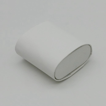 Square Garden Μαξιλάρι προβολής ρολογιού – PU Leather, Beaded Flannel, Pearl Velvet Core, Συσκευασία κοσμημάτων