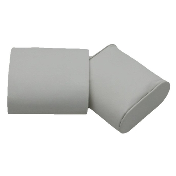 Square Garden Μαξιλάρι προβολής ρολογιού – PU Leather, Beaded Flannel, Pearl Velvet Core, Συσκευασία κοσμημάτων