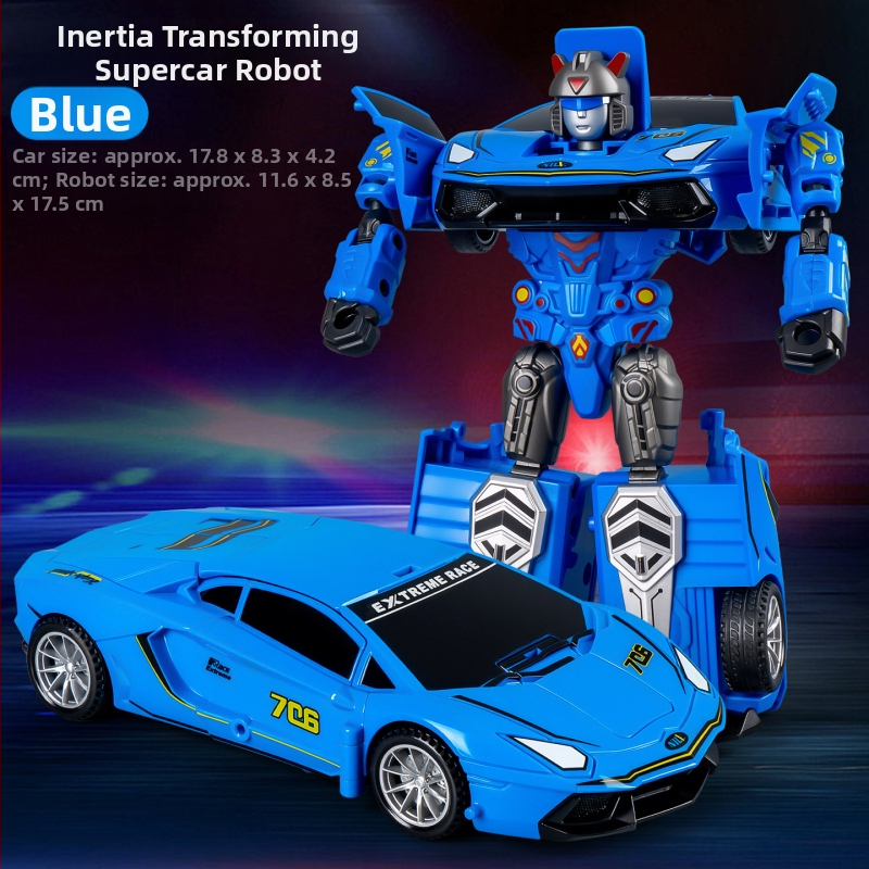 DIY robota automobiļa transformējošais modelis – plastmasas auto modelis ar inerces vadību, simulēts militārais transports