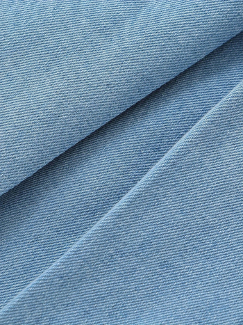 Dječji dvodijelni set: denim suknja i gornji dio, bez rukava, zatvaranje preko glave, 100% pamuk, ljeto 2024