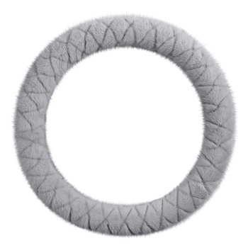 Κάλυμμα τιμονιού από συνθετικό βελούδο με γούνα μίνκ, quilted ανάγλυφο σχέδιο, επιχειρηματικό στυλ, χειμώνας, καθολική εφαρμογή, Gu siyi