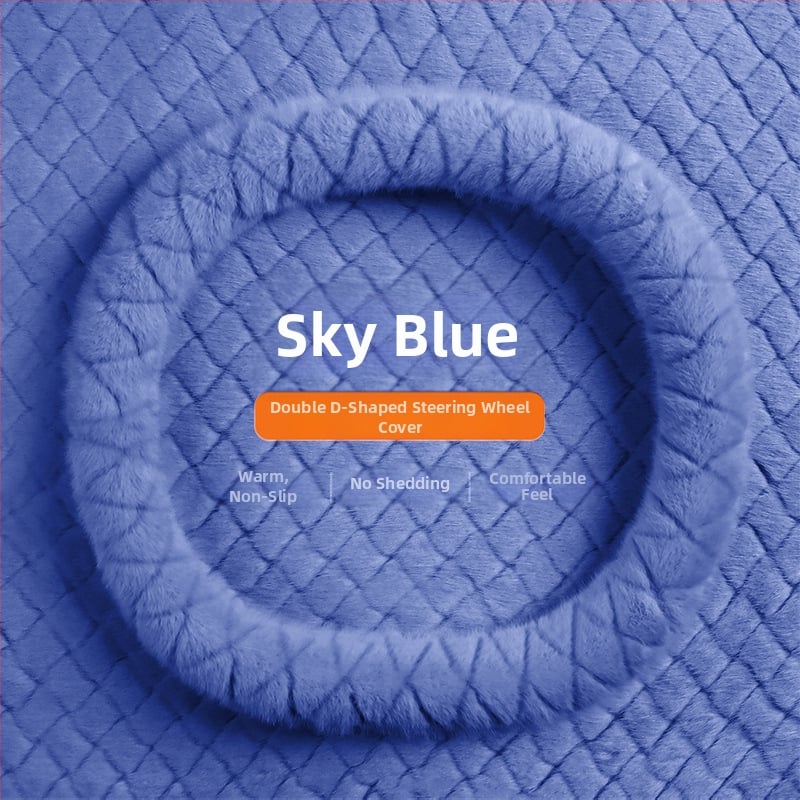 Tehisliku karusnaha imitatsiooniga roolivõru kate, kiilutatud reljeefne muster, äristiil, talvehooaeg, universaalne sobivus, Gu siyi kaubamärk